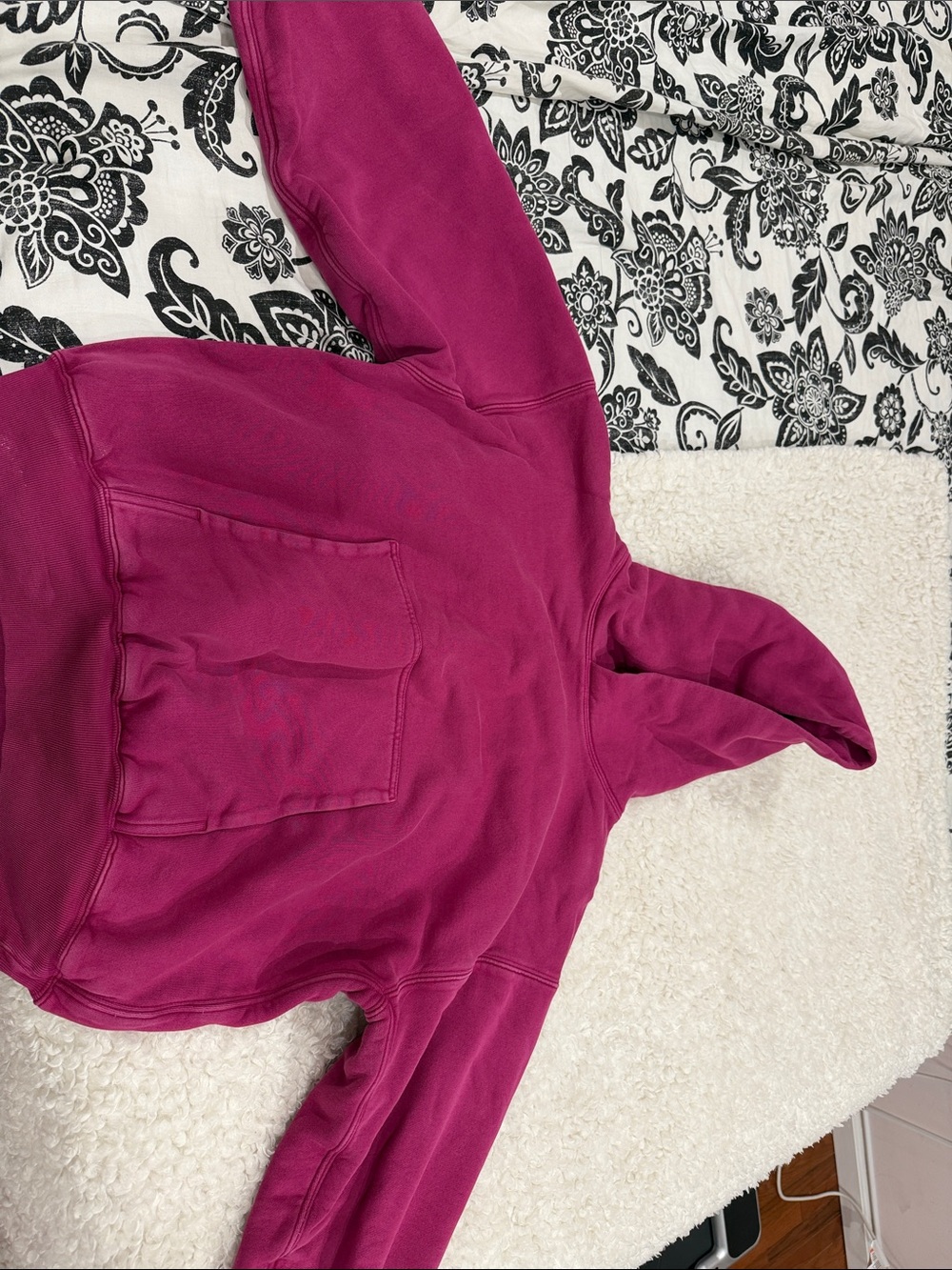Yeezy Gap Magenta Hoodie